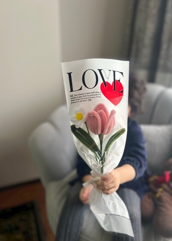 Renkli Çiçek Buketleri Hediye Seti - Görsel 7