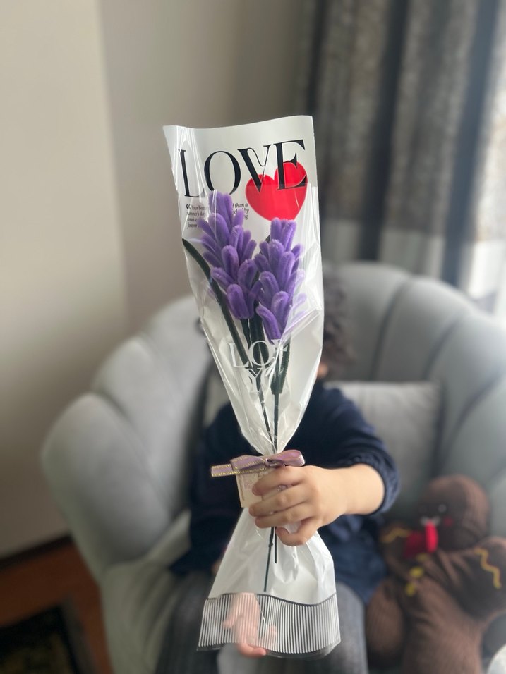 Renkli Çiçek Buketleri Hediye Seti - Görsel 5