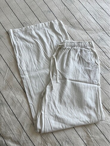 Stradivarius keten pantolon