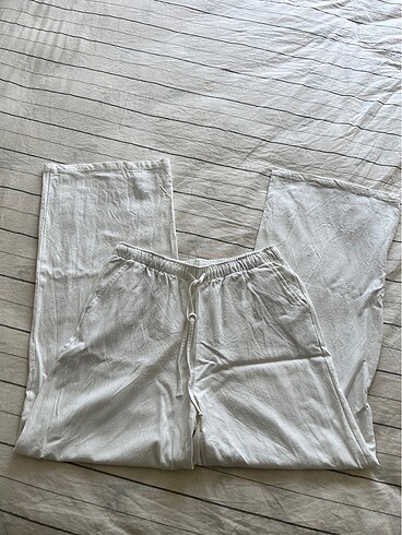 Stradivarius Stradivarius keten pantolon