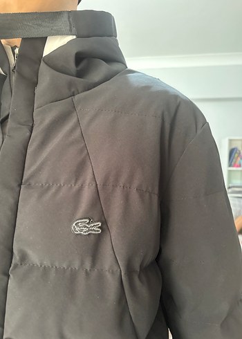 Lacoste Siyah Fermuarlı Erkek Mont - Görsel 2