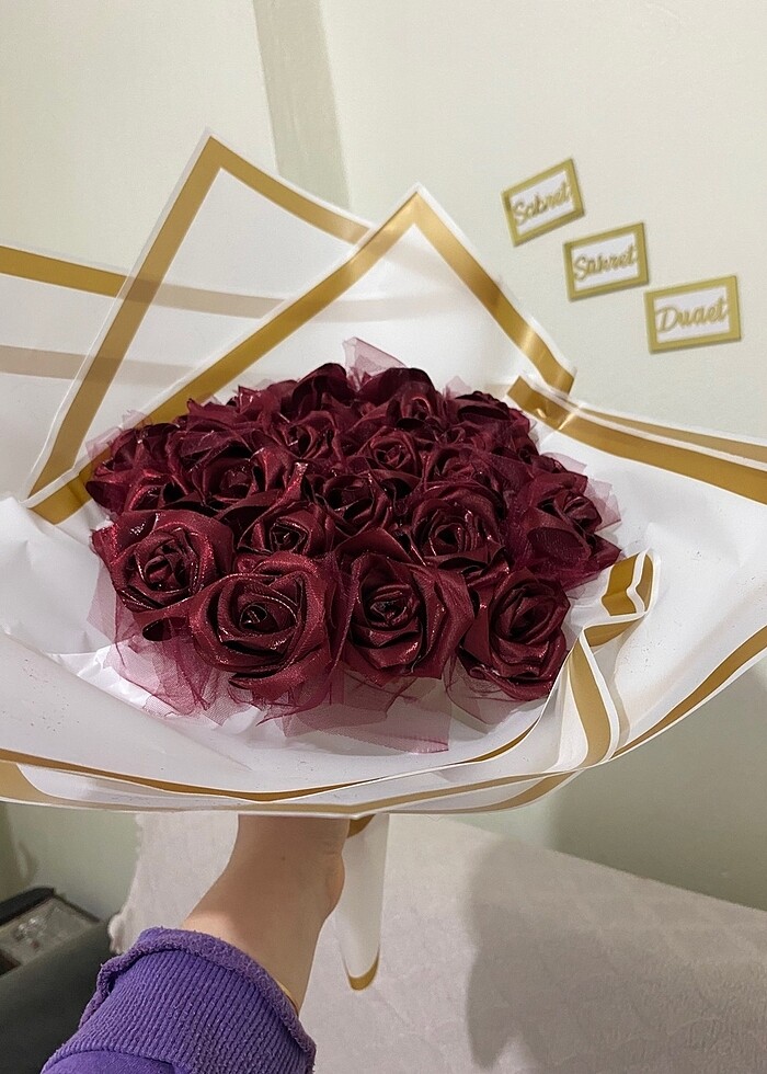 Bordo güller - Görsel 4