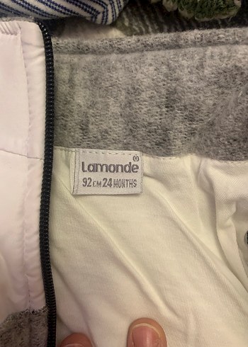 Gri Fermuarlı Erkek Çocuk Yelek - Görsel 2