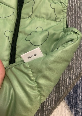 Gri Fermuarlı Erkek Çocuk Yelek - Görsel 4