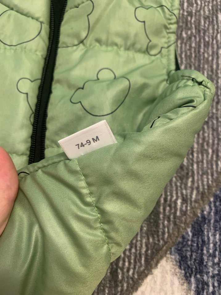 Gri Fermuarlı Erkek Çocuk Yelek - Görsel 4