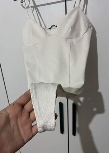 Beyaz Büstiyer - Görsel 3