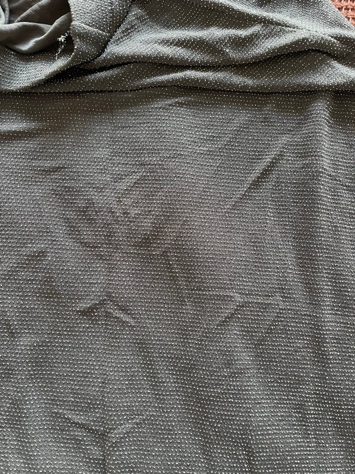 Gri parıltılk maxi  Etek - Görsel 3