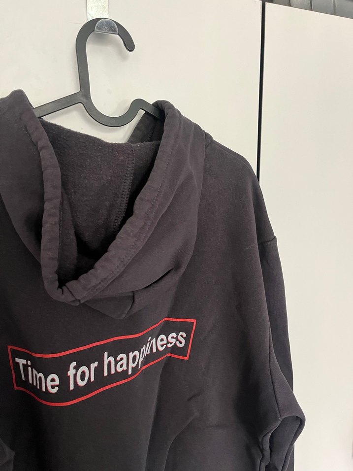 Kadın antrasit renkli Kapüşonlu Sweatshirt - Görsel 5