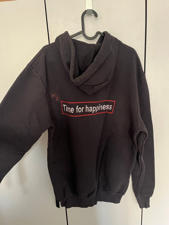 Kadın antrasit renkli Kapüşonlu Sweatshirt - Görsel 3