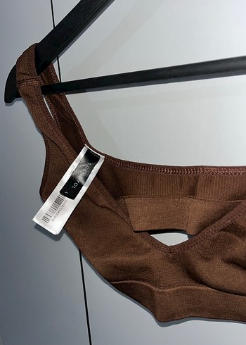 Kahverengi bralet - Görsel 3