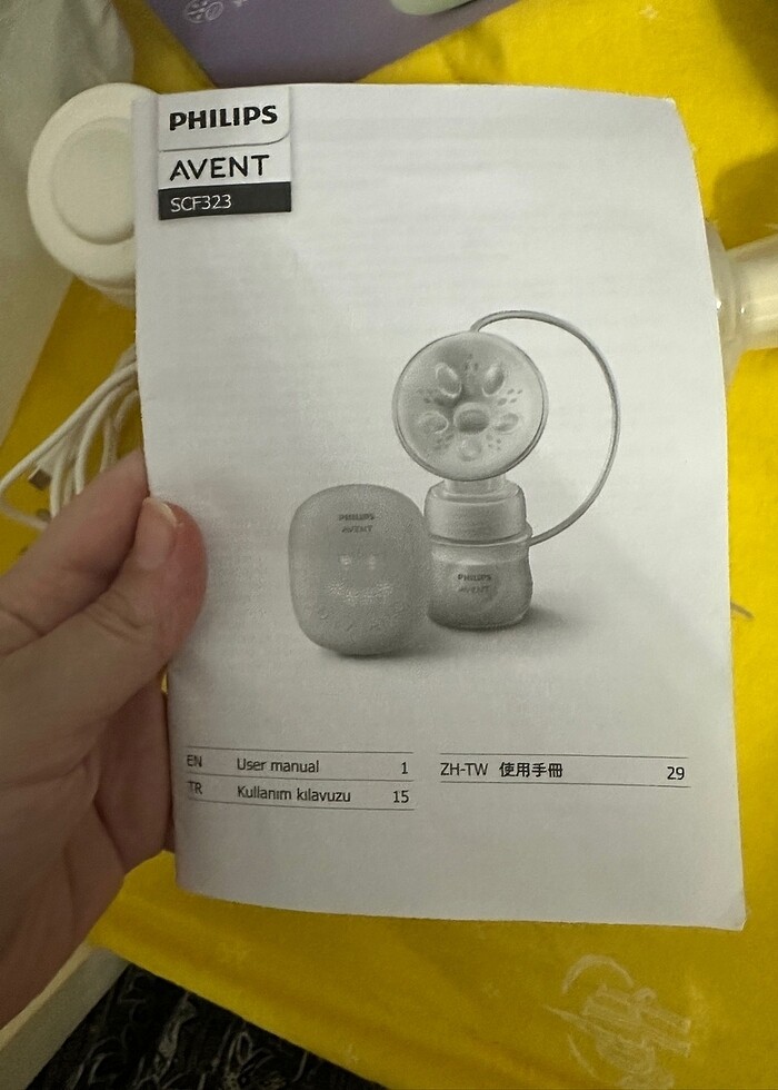 Philips Avent süt sağma makinesi - Görsel 3