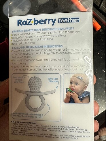 Amerikan markası razberry diş kaşıyıcı - Görsel 3