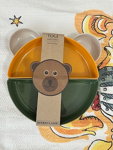 Beden Yogi marka tabak tommee tippee marka önlük