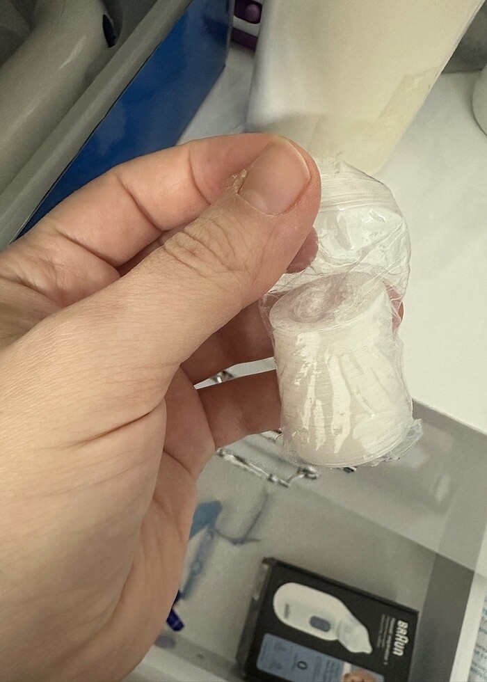 Omron bebek kulaktan ateş ölçer - Görsel 4