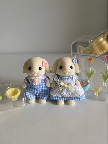 Sylvanian Families Floral Rabbit Kardeşler