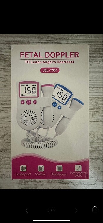 Fetal doppler - Görsel 2