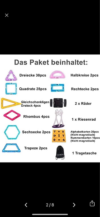 Diğer Mıknatıs yapboz 120 parça