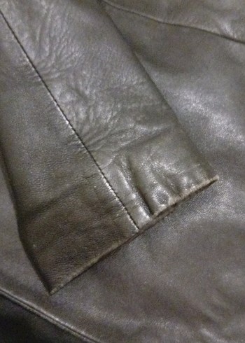 Roman, Gerçek Deri Kadın Ceket - Görsel 9