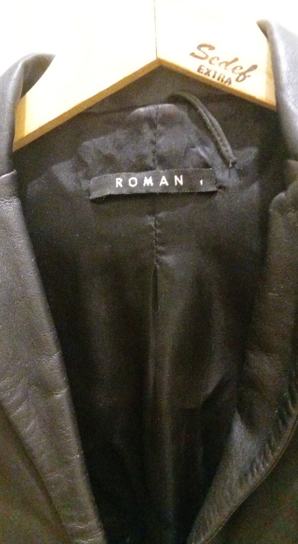 Roman,  Gerçek Deri   Kadın Ceket - Görsel 3