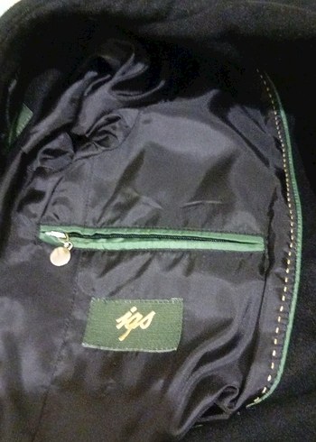 İGS   Siyah Erkek Klasik Kaban - Görsel 5