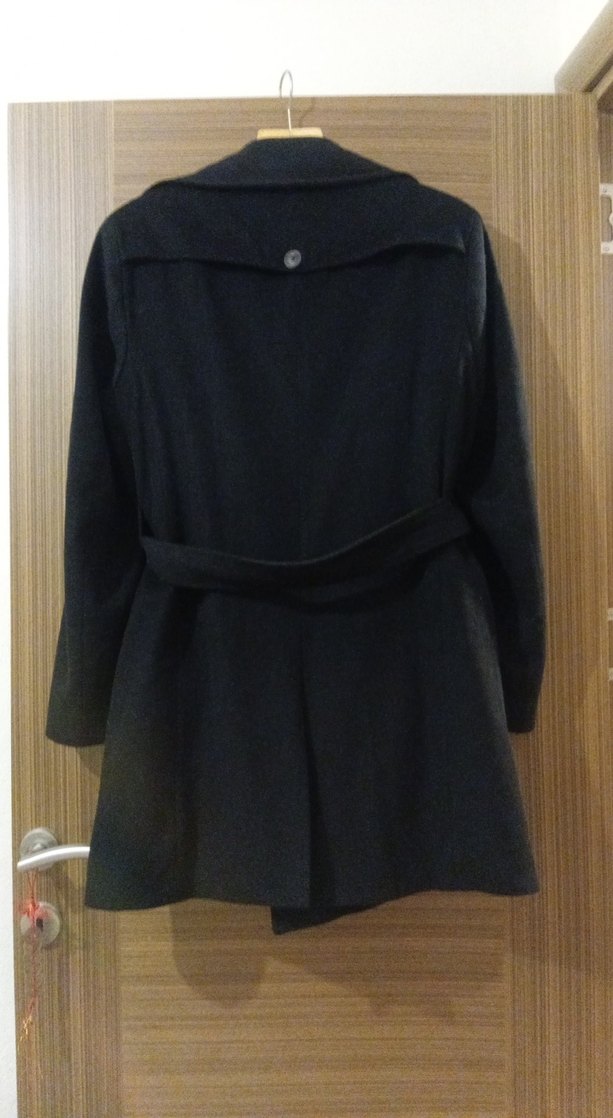 İGS   Siyah Erkek Klasik Kaban - Görsel 4