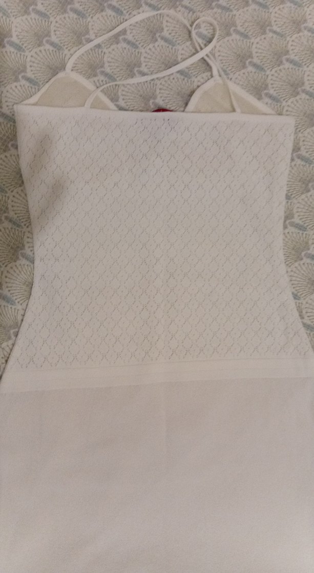 Tasarımcı beyaz elbise - Görsel 4