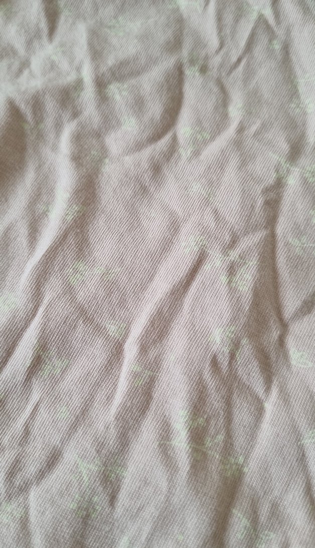 HM Kız Çocuk Bej Keten Uzun Kollu Basic Bluz - Görsel 2