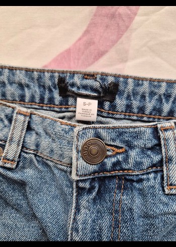 Denim Mini Etek - Görsel 7