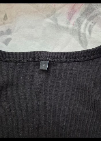 Siyah Trendyolmilla Uzun Kollu bağlama detaylı Bluz - Görsel 8