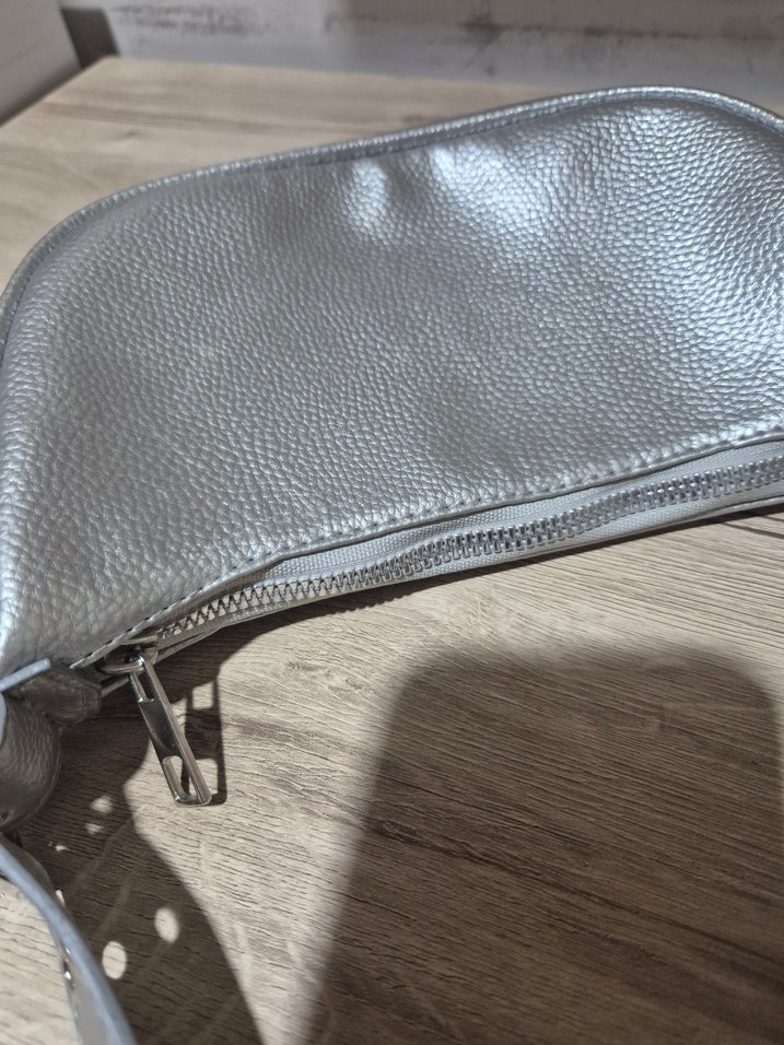 Gri Kadın Omuz Çantası - Görsel 5