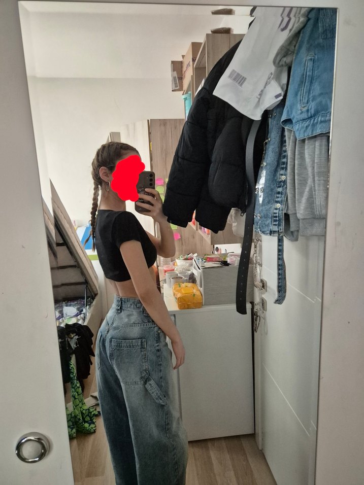 siyah crop - Görsel 3