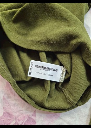 Kadın Haki Uzun Kollu Basic Bluz - Görsel 5