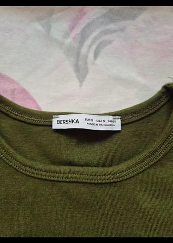 Kadın Haki Uzun Kollu Basic Bluz - Görsel 4