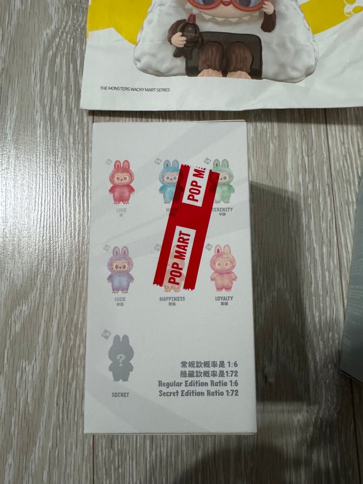 POP MART Pastel Peluş Oyuncaklar Seti orjinal - Görsel 2