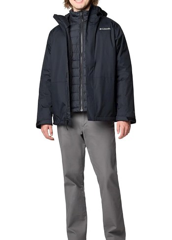 Columbia Siyah Çift mont tek mont fiyatına - Görsel 5