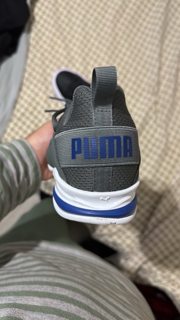 Gri çocuk kadın Spor Ayakkabısı Velcro Detaylı - Görsel 2