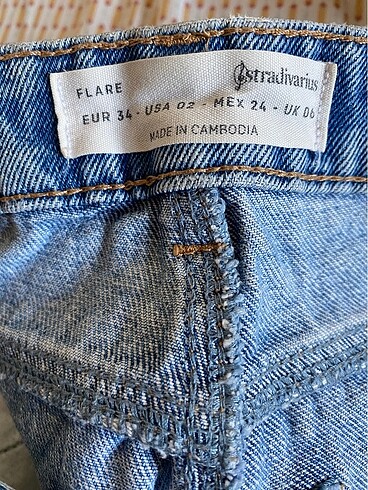 xs Beden Stradivarius jean