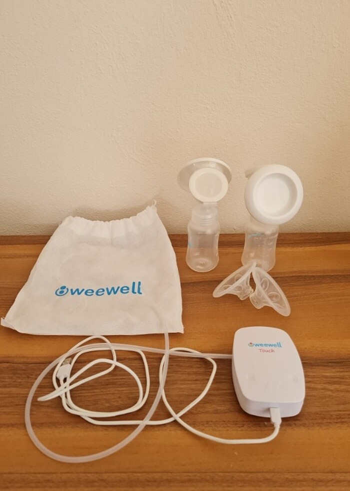weewell elektrikli çiftli göğüs pompası - Görsel 4