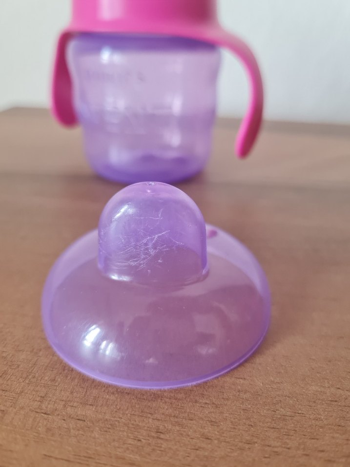 Renkli Pembe Bebek Biberonu - Görsel 2