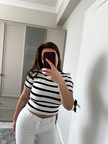 Zara Çizgili T-shirt