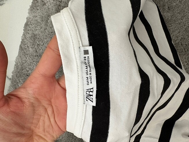 Zara Zara Çizgili T-shirt