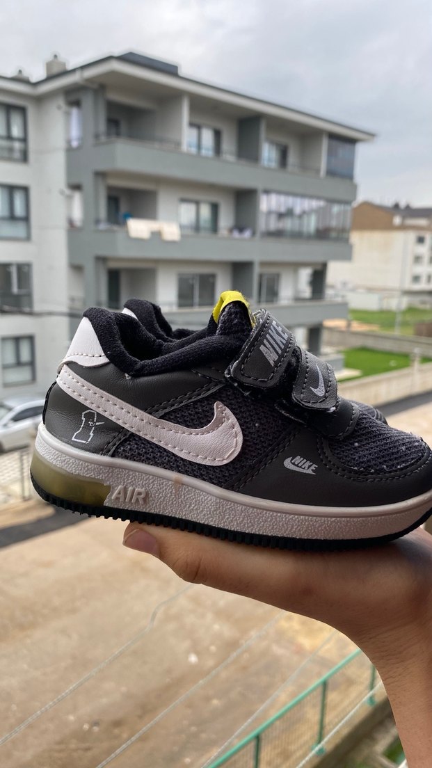 Nike Erkek Çocuk Gri Spor Ayakkabı - Görsel 4