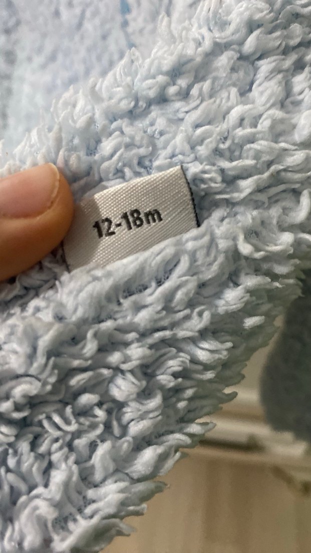 Kapüşonlu Gri erkek Çocuk Peluş Ceket - Görsel 3