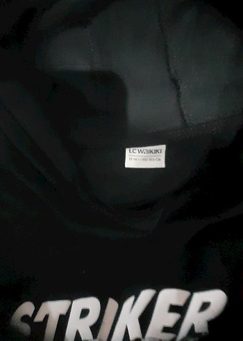 Uzun Kollu Siyah Baskılı Erkek çocuk Sweatshirt - Görsel 2