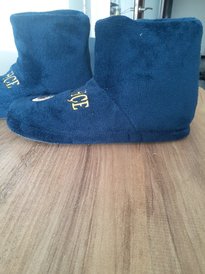 Erkek  Mavi Tenerbahçe Kadife Ev Botu38/39 numara - Görsel 2