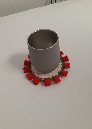 El Yapımı Renkli Örgü Nihale - Görsel 8