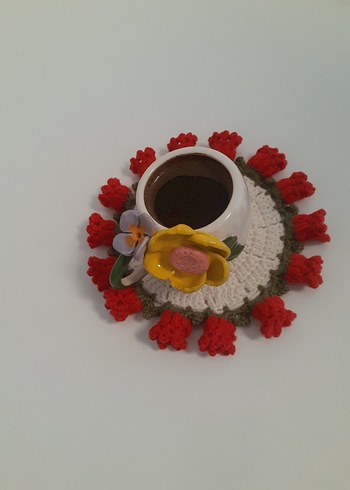 El Yapımı Renkli Örgü Nihale - Görsel 4