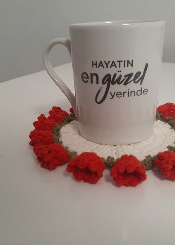 El Yapımı Renkli Örgü Nihale - Görsel 3