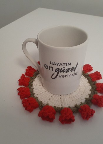 El Yapımı Renkli Örgü Nihale - Görsel 2