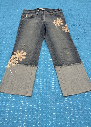 ML8 duble paça Jean pantolon